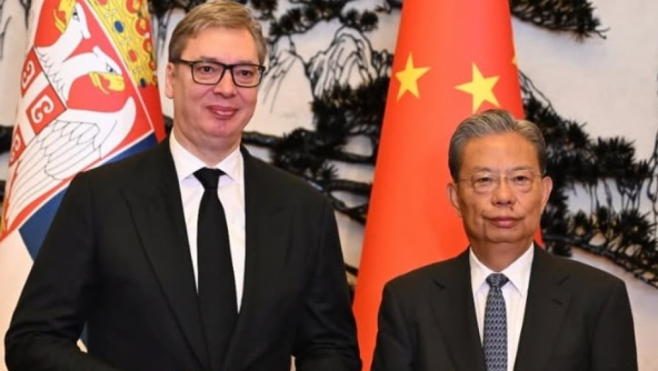 Aleksandar Vučić i Džao Leđi