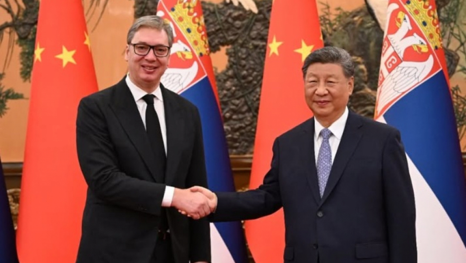 Aleksandar Vučić i Si Đinping