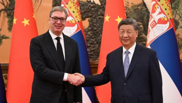 Aleksandar Vučić i Si Đinping