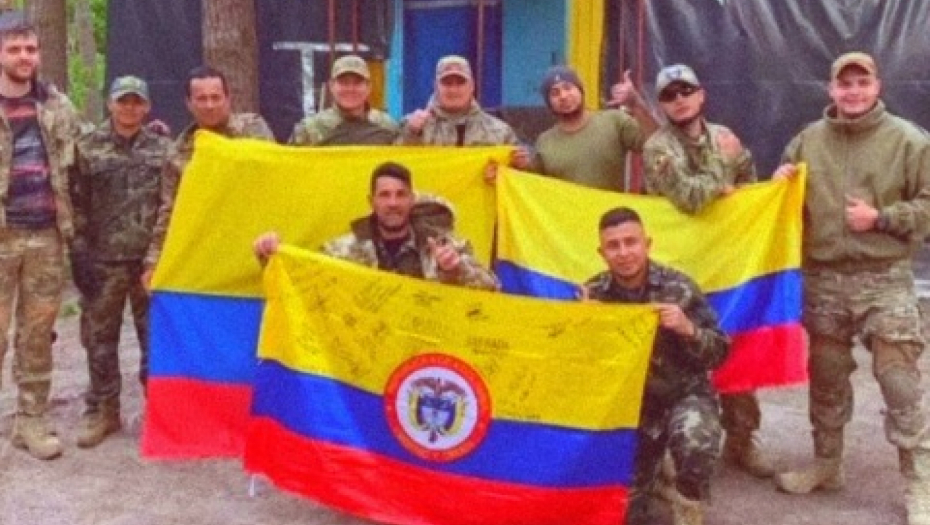 Kolumbijci u Ukrajini