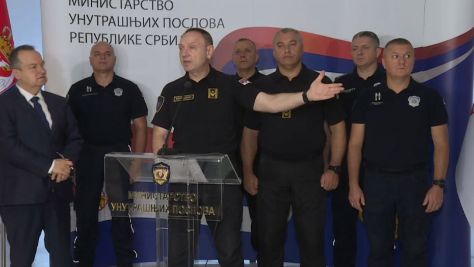 Obraćanje iz Ministarstva unutrašnjih poslova