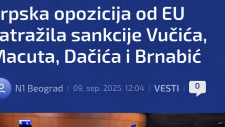 Na "debati o Srbiji" u Evropskom parlamentu govorili su opozicionari Borko Stefanović, Dobrica Veselinović i Biljana Đorđević