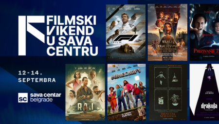 Sava centar i Plava dvorana pozivaju sve ljubitelje umetnosti na poseban filmski vikend koji donosi blokbastere godine, svetske premijere i nezaboravne priče. Na najvećem bioskopskom platnu u ovom delu Evrope očekuje vas trodnevno iskustvo koje spaja adrenalin, emocije i magiju filma.