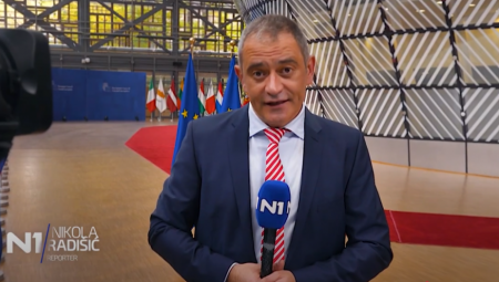 Novinar N1, Nikola Radišić lajkovao je vest o odlasku Ane Brnabić u Brisel