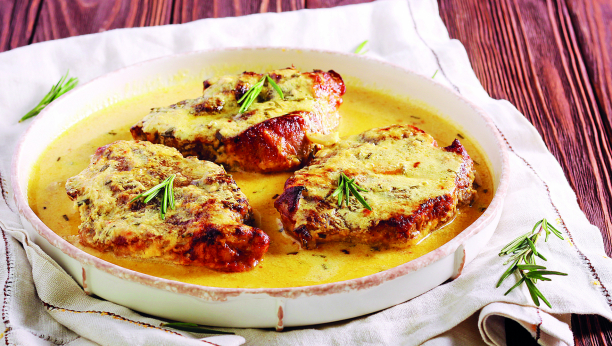 svinjski kare sa senfom i lukom