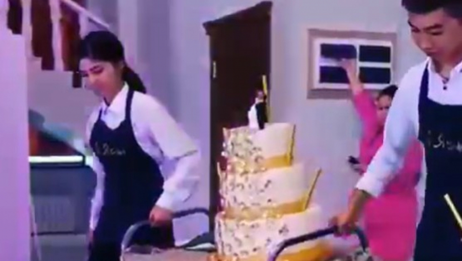 torta pala na venčanju