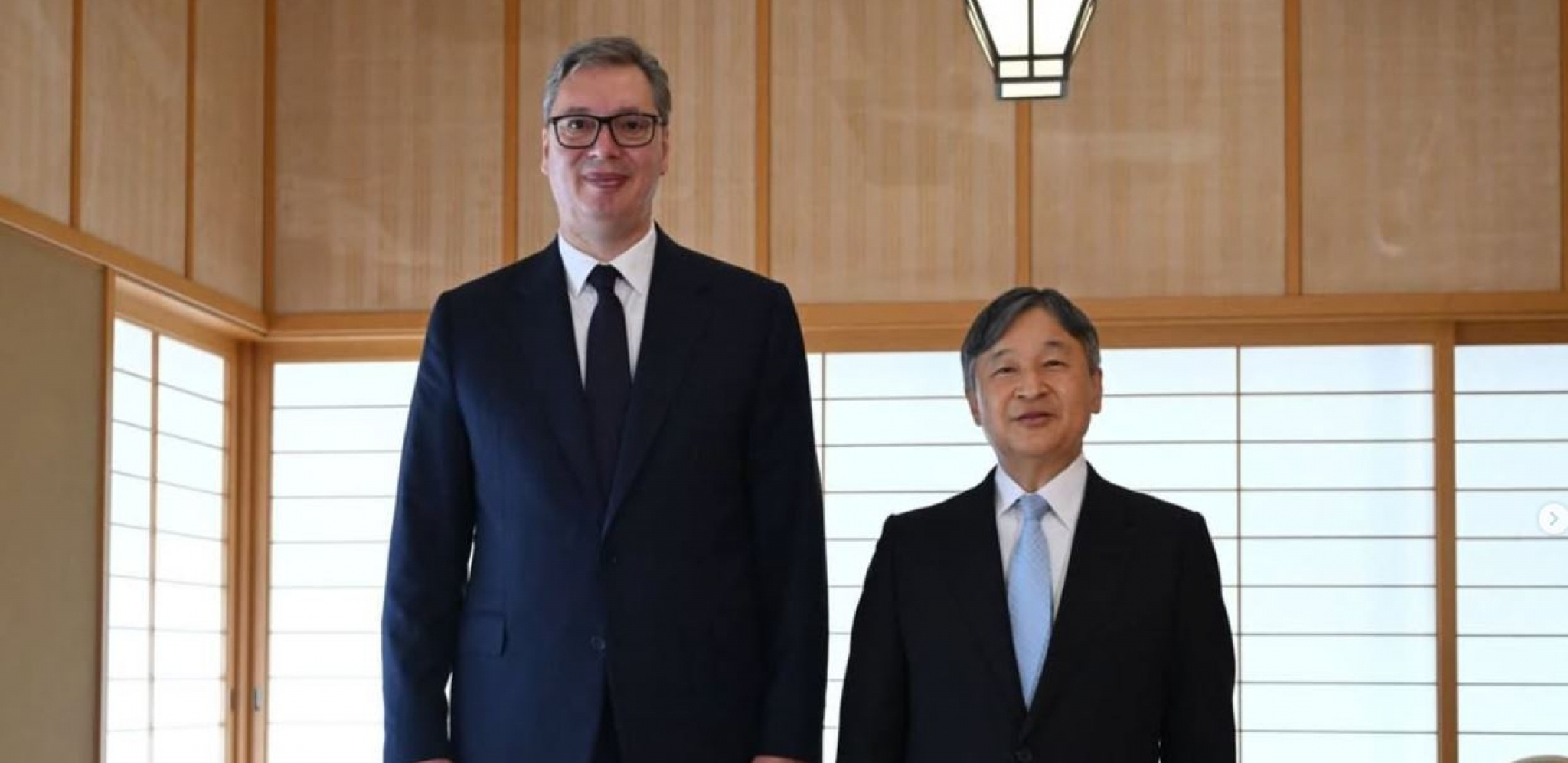 Vučić i car Naruhito