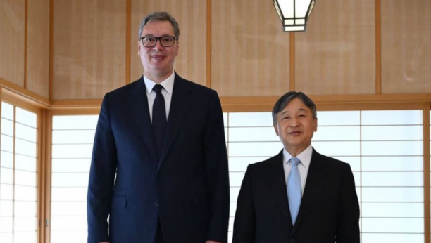 Vučić i car Naruhito