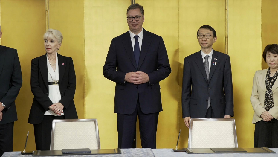 Potpisivanje bilateralnih sporazuma izmedju Srbije i Japana