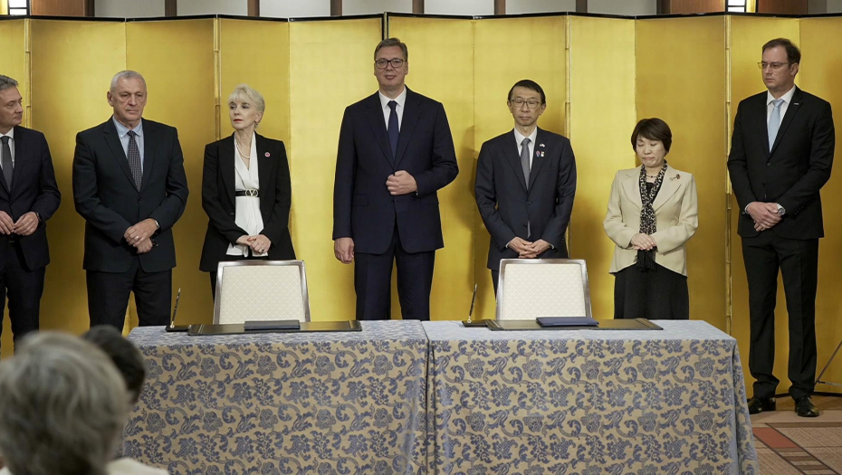 Potpisivanje bilateralnih sporazuma izmedju Srbije i Japana