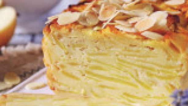 nevidljivi kolač sa jabukama