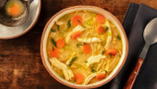 domaća pileća supa