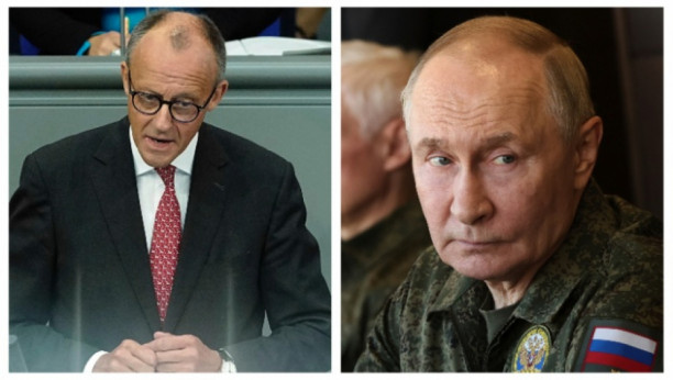 Vladimir putin i Fridrih Merc