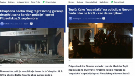 Da je N1 medijska tvorevina oformljena isključivo da bi se plasirale lažne vesti protiv države dokazali su i poslednjim primerom - dve vesti objavljene u razmaku od samo šest sati totalno su ogolile svo njihovo spinovanje.