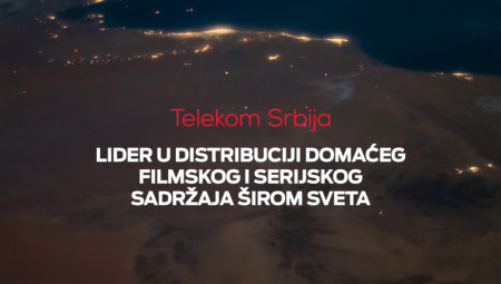 Telekom Srbija beleži izuzetne uspehe na polju međunarodne distribucije domaćih serijskih programa i filmova.