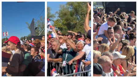 Veliki broj građana koji su iz cele Srbije došli na vojnu paradu u Beogradu kažu da ih je oduševio veličanstven prikaz, da je to bila prilika da se naša zemlja predstavi svetu na najbolji način, kao i da pokaže svoju snagu i jedinstvo.