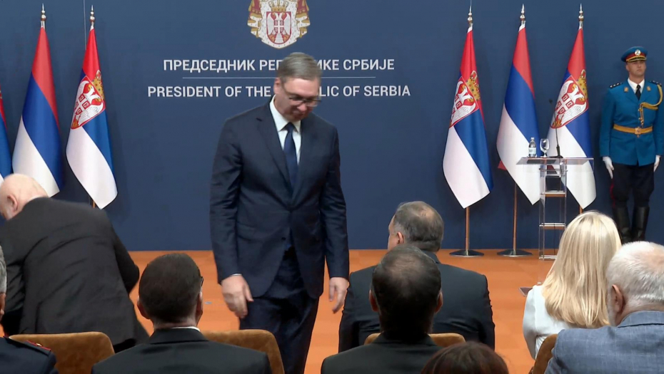 Ceremonija odlikovanja povodom Dana srpskog jedinstva, slobode i nacionalne zastave