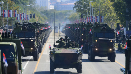 Predsednik Republike Srbije Aleksandar Vučić objavio oglasio se povodom danas održane velike vojne parade "Snaga jedinstva"