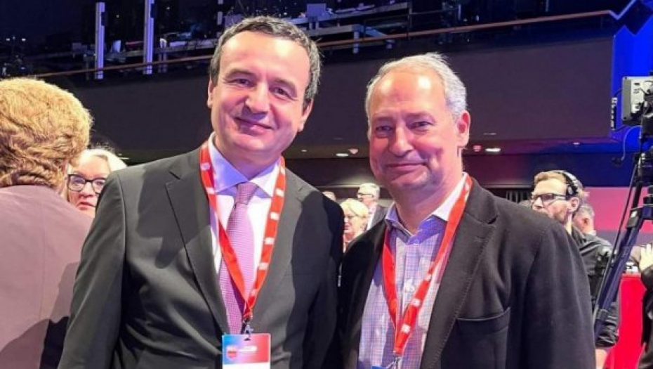 Aljbin Kurti i Andreas Šider