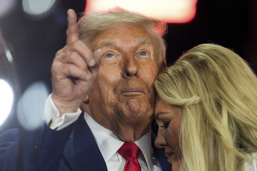 Donald Tramp i Erika Kirk