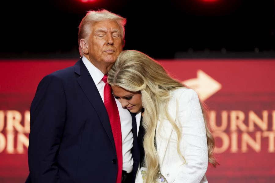 Donald Tramp i Erika Kirk