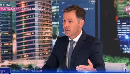 Prvi potpredsednik Vlade i ministar finansija Siniša Mali gostuje u Jutarnjem programu TV Pink