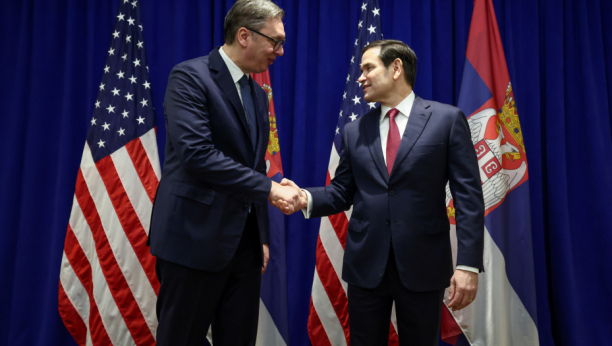Aleksandar Vučić i Marko Rubio