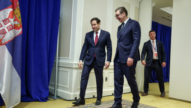 Aleksandar Vučić i Marko Rubio