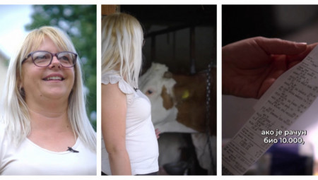 Jovana Petrović, učiteljica iz Prokuplja ispričala je koliko joj nove mere koje je država uvela, a zbog kojih su cene mnogih proizvoda u marketima značajno niže, znači njoj i njenoj porodici. Navodi da s novcim koji im ostane deci mogu da kupe odeću i školski pribor