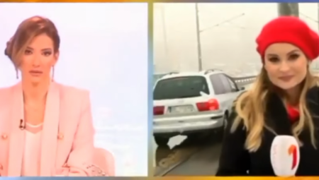 Koleginica je tada obaveštavala sa terena tokom hladnih zimskih dana