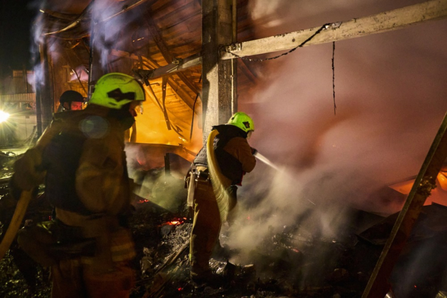 Vatrogasci u Harkovu