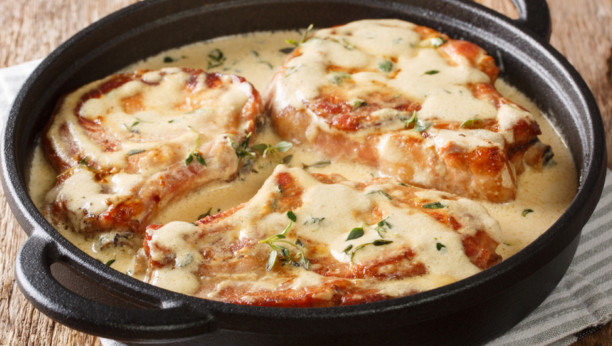 šnicle u sosu od pečuraka