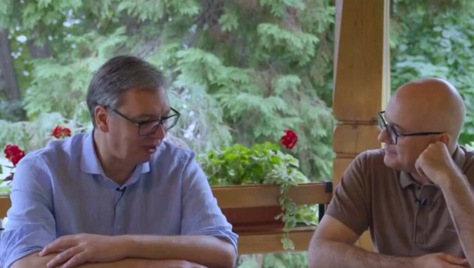 Miloš Vučević i Aleksandar Vučić