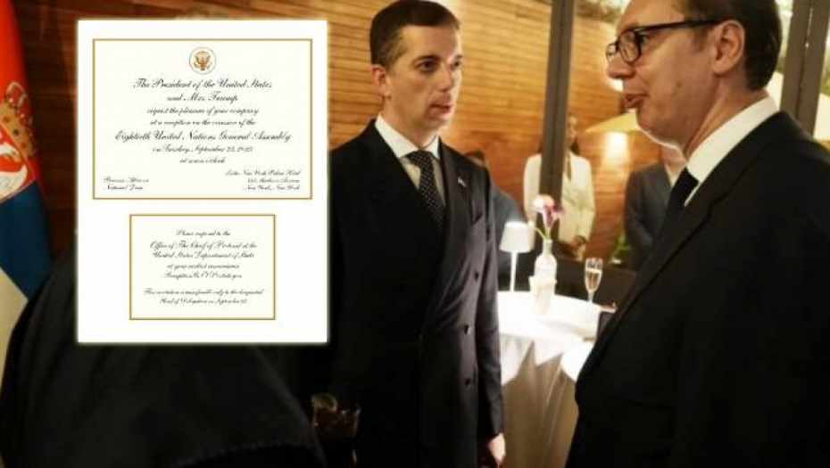 Aleksandar Vučić i Marko Đurić