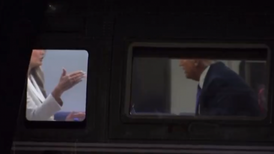 Svađa Donalda i Melanije Tramp