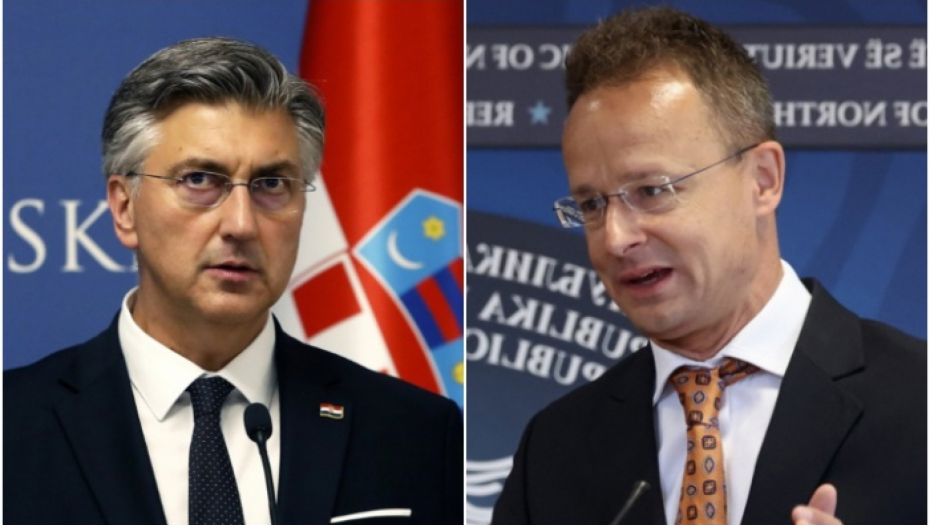 Peter Sijarto i Andrej Plenković