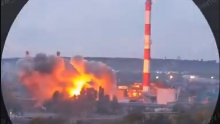 Ukrajinci raketirali termoelektranu