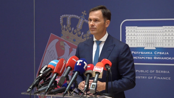 Konferencija za medije ministra finansija Siniše Malog