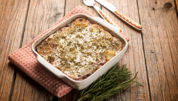 zapečene paprike sa kajmakom