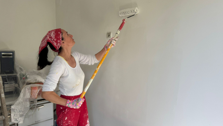 Danica jedina žena molerka u Raškoj