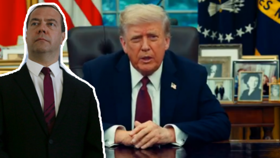 Donald Tramp i Dmitrij Medvedev