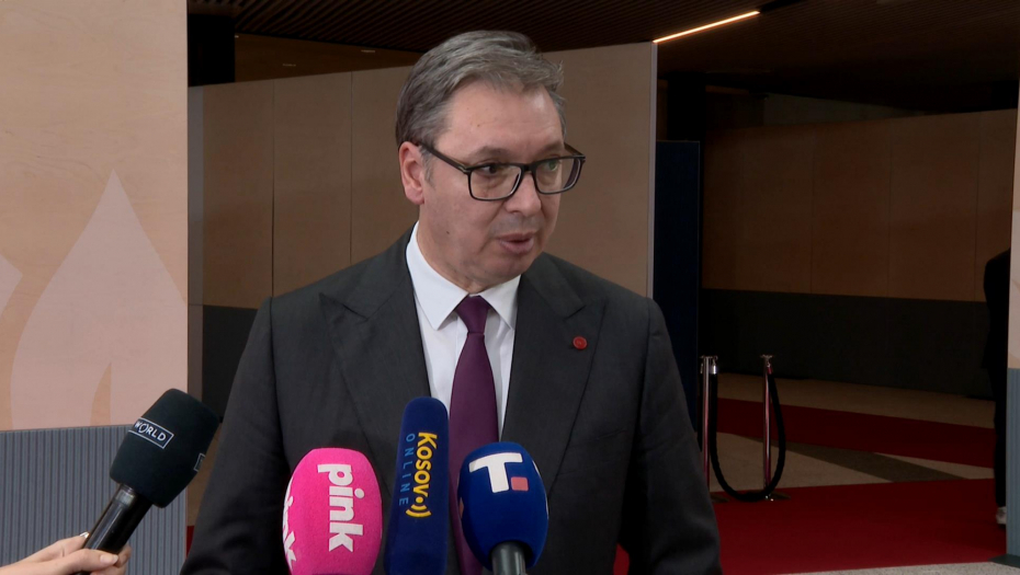 Obraćanje medijima predsednika Srbije