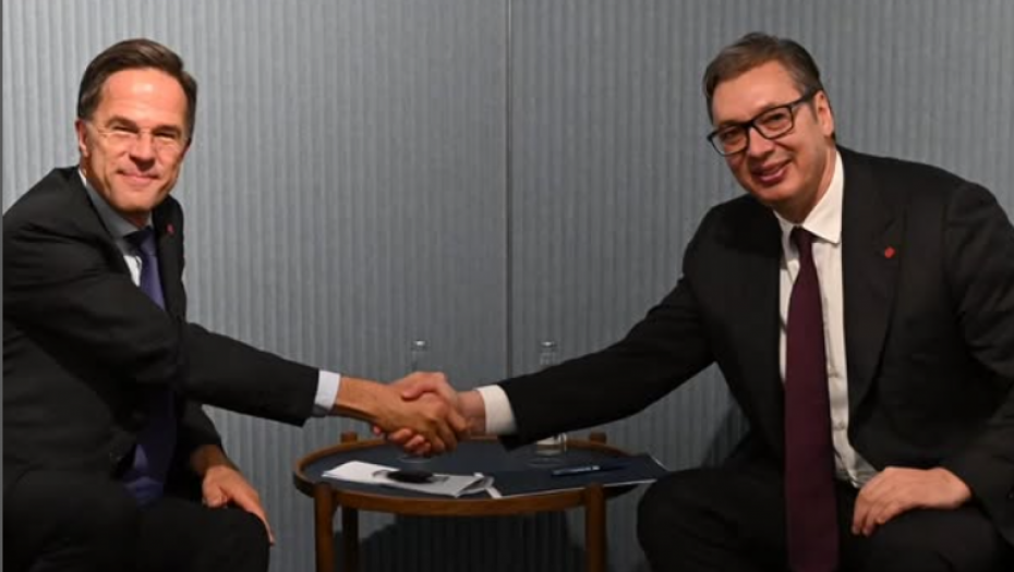 Aleksandar Vučić i Mark Rute