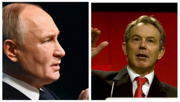 Vladimir Putin i Toni Bler