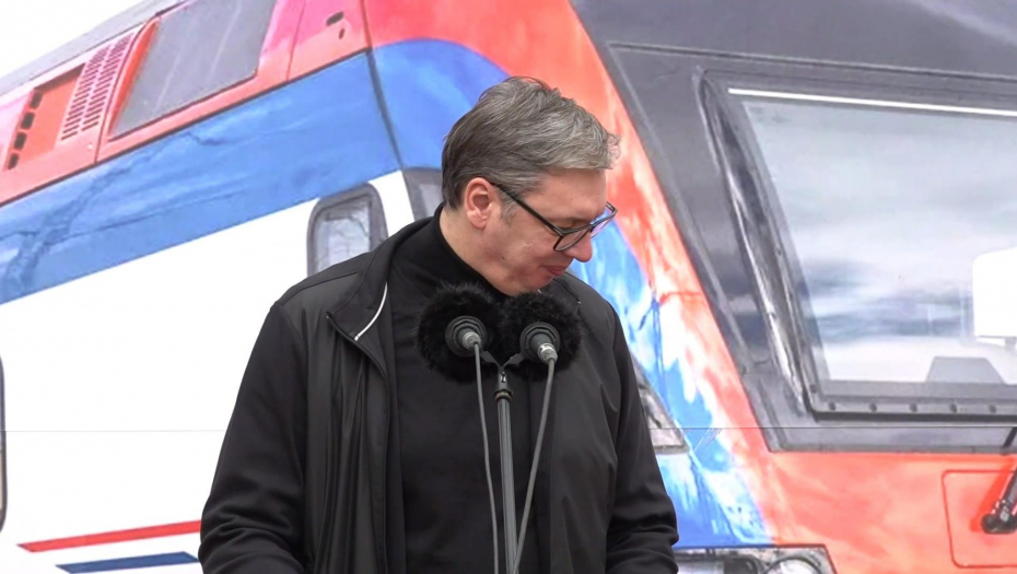 Predsednik Vučić na otvaranju pruge Beograd-Subotica