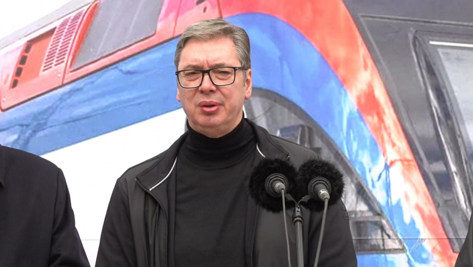 Predsednik Vučić na otvaranju pruge Beograd-Subotica
