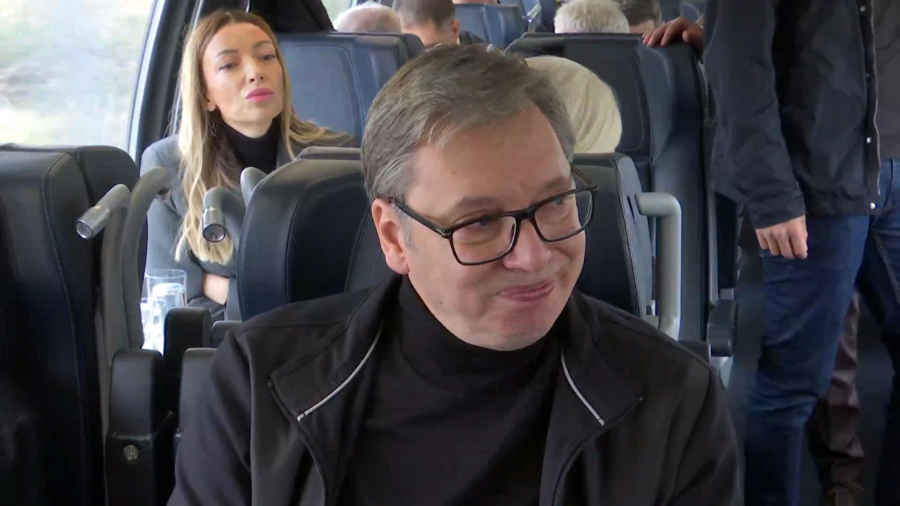 Predsednik Vučić na otvaranju pruge Beograd-Subotica