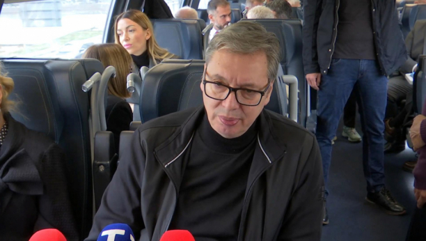 Predsednik Vučić na otvaranju pruge Beograd-Subotica