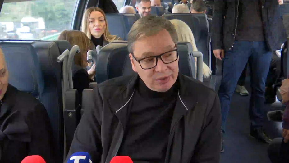 Predsednik Vučić na otvaranju pruge Beograd-Subotica
