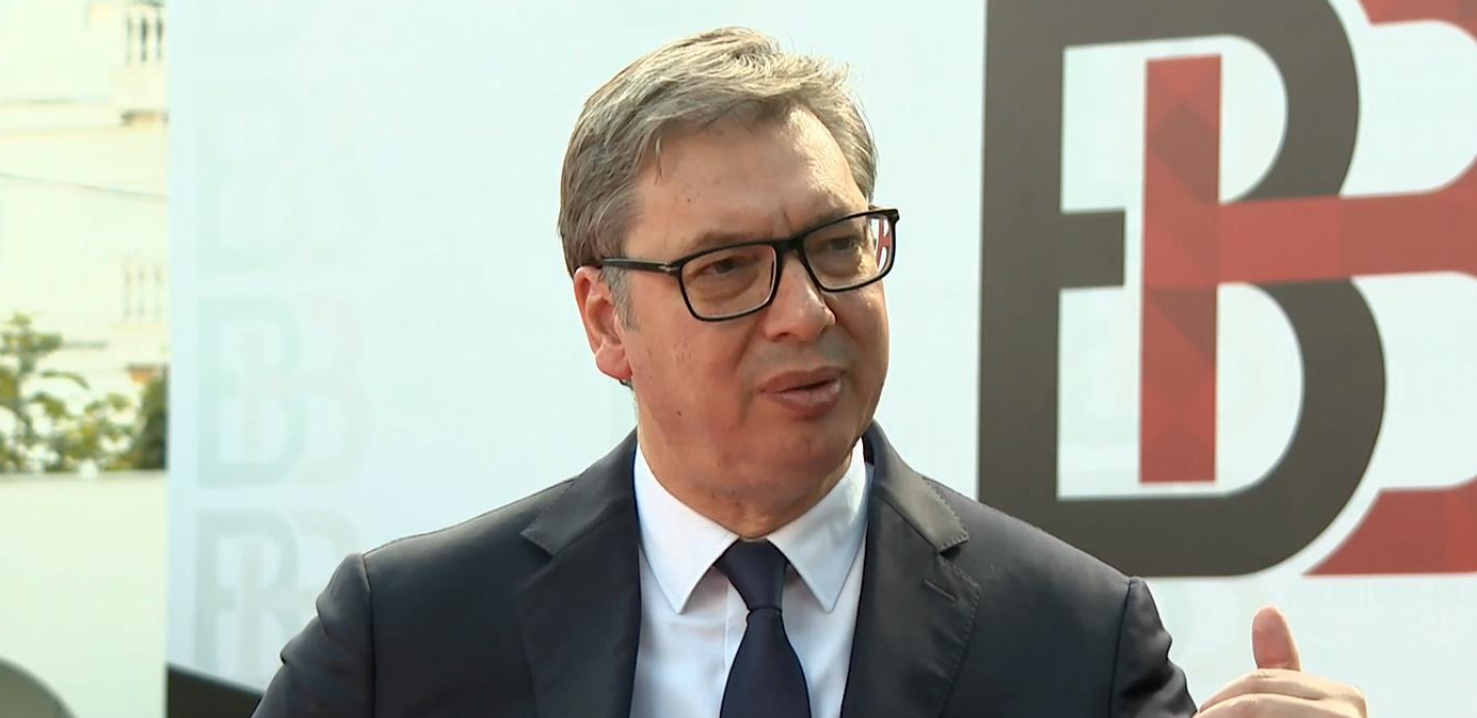 Obraćanje medijima predsednika Srbije